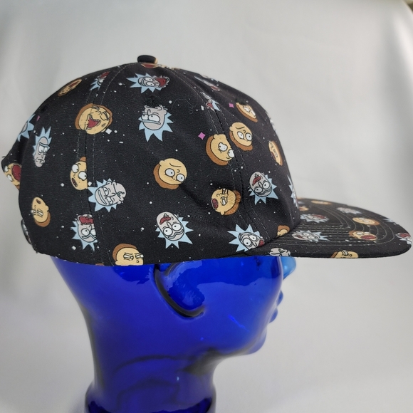Rick And Morty Bioworld Adult Swim Snapback Adult Hat Cap - Picture 2 of 12